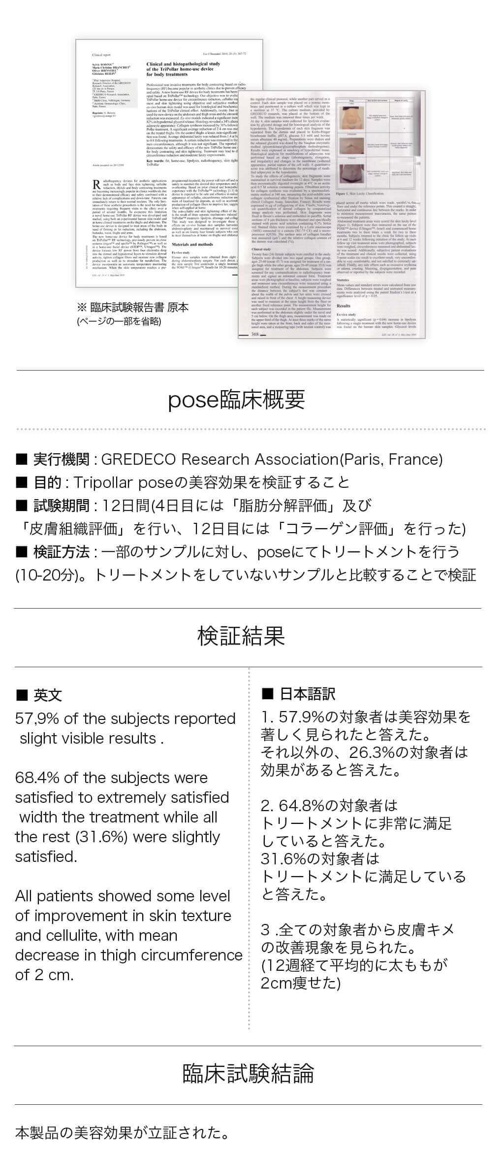 測定レポート