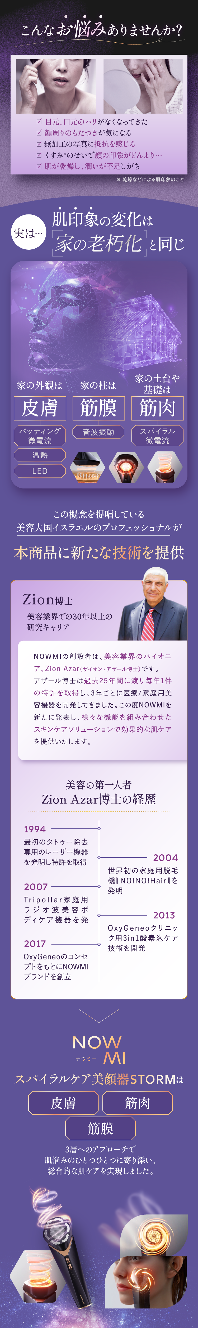 こんなお悩みありませんか？ 目元、口元のハリがなくなってきた 顔周りのもたつきが気になる 無加工の写真に抵抗を感じる くすみ※のせいで顔の印象がどんより… 肌が乾燥し、潤いが不足しがち